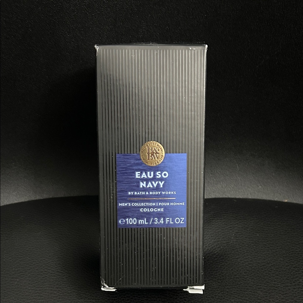 NEW 🆕 Bath & Body Works Men’s Eau So Navy Cologne - Black and Blue 100 ml